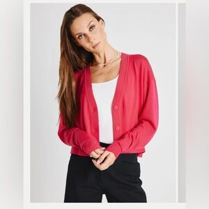 NWT Kit and Ace Tranquil Merino Cardigan